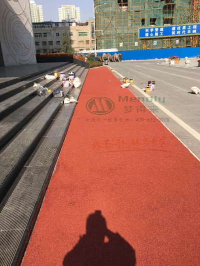 航天五一〇所 尖扎彩色路面