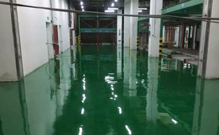 11月尖扎尖扎环氧地坪施工高峰来袭，梦得来化工多项目同步推进保交付